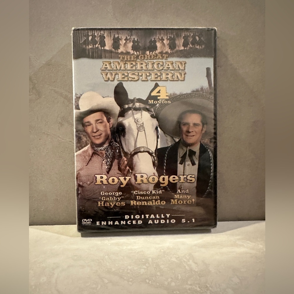 DVD Roy Rogers  4 Movies New in Case